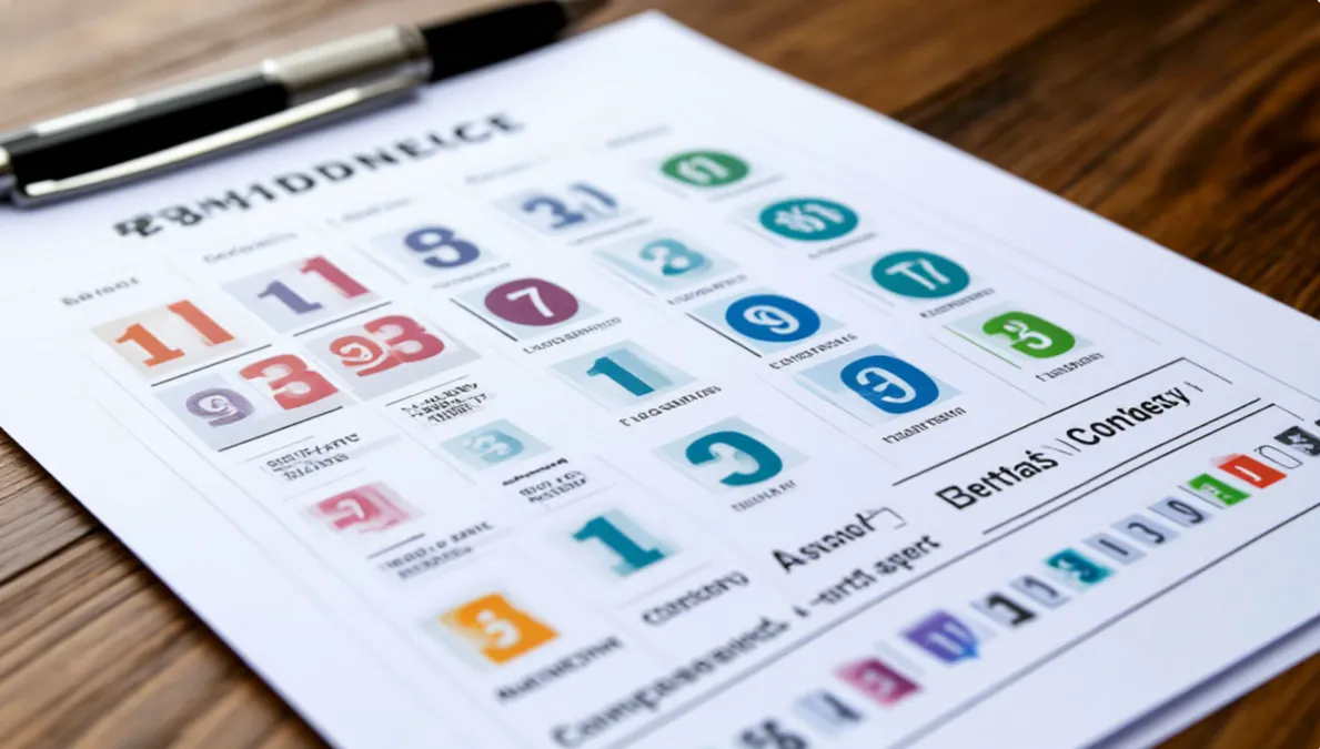 Escala visual del 1 al 10 mostrando diferentes niveles de stake según confianza