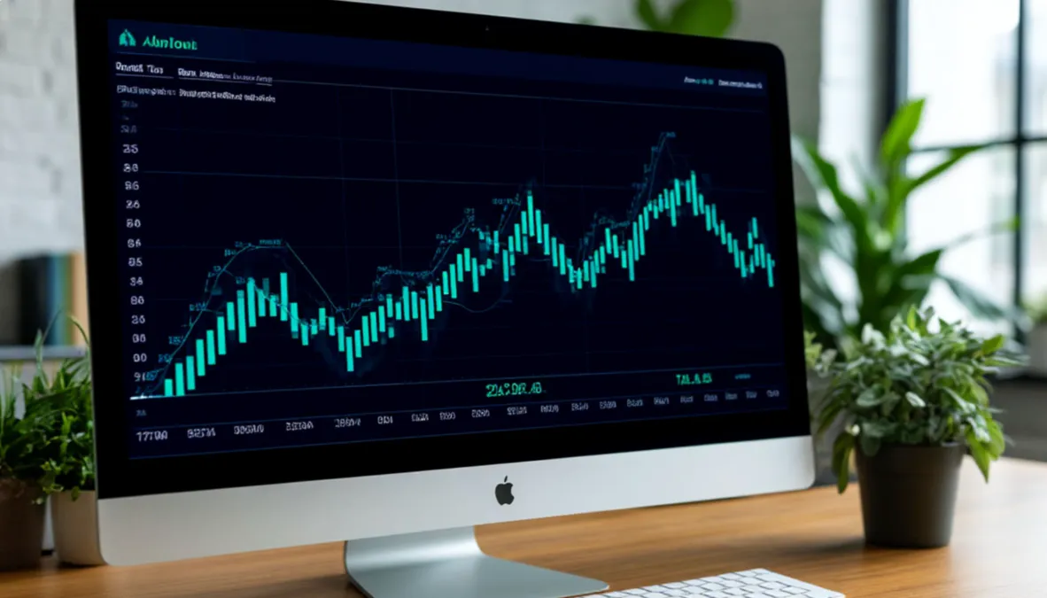 Gr&aacute;fico de l&iacute;nea mostrando la evoluci&oacute;n del bankroll a lo largo del tiempo