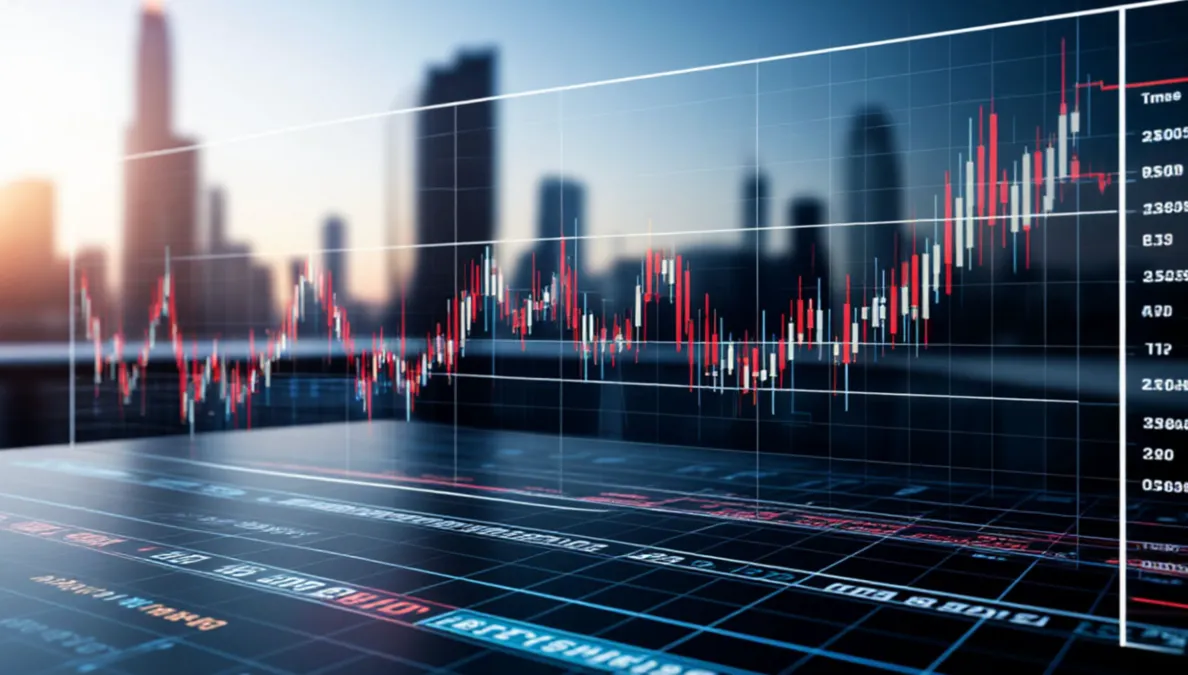 Gráfico mostrando la caída de cuotas de apuestas a lo largo del tiempo