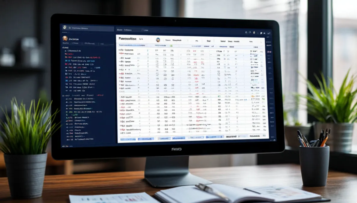 Hoja de c&aacute;lculo con f&oacute;rmulas del modelo de Poisson aplicadas a predicci&oacute;n de f&uacute;tbol