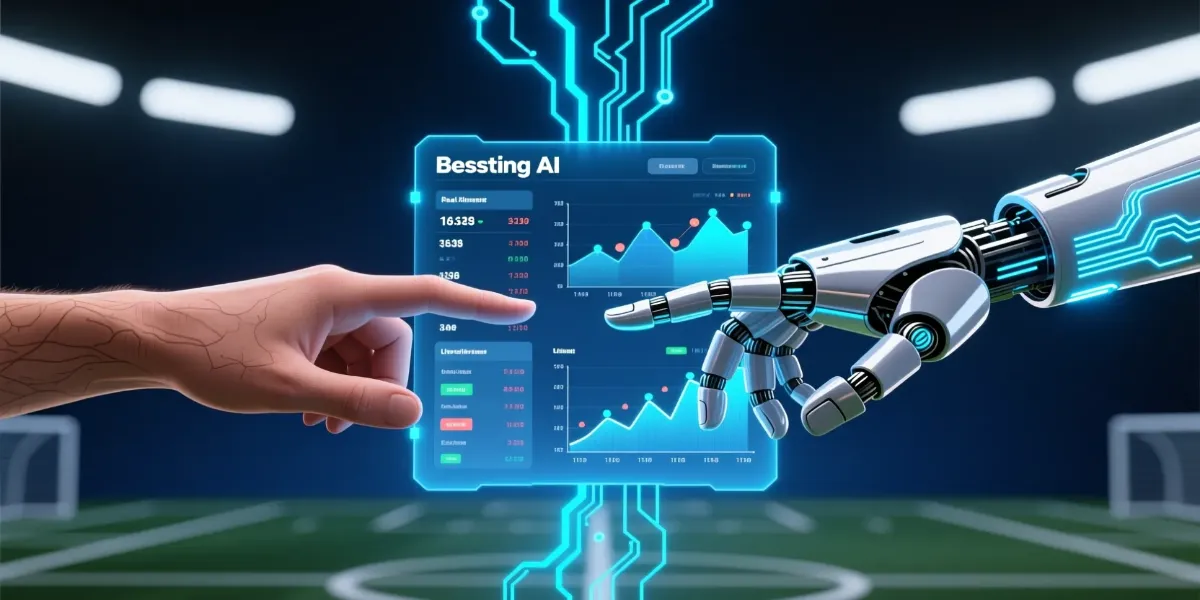 Inteligencia artificial en apuestas deportivas - conexión entre análisis humano y tecnología IA con datos deportivos