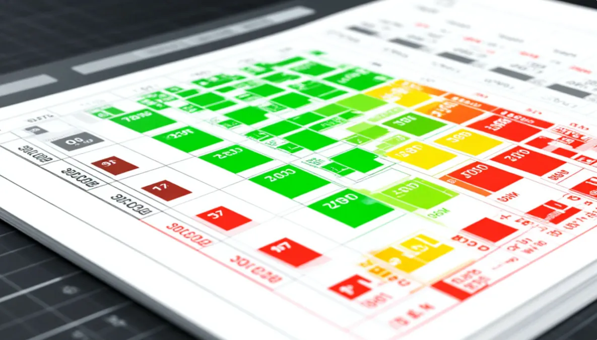 Tabla de probabilidades de resultados de f&uacute;tbol calculada con el modelo de Poisson