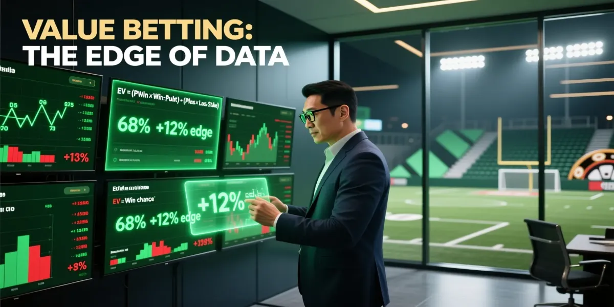 Value betting en apuestas deportivas - análisis de cuotas y probabilidades en múltiples pantallas